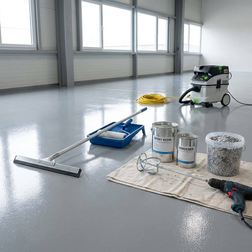 Epoxy floor resurfacing